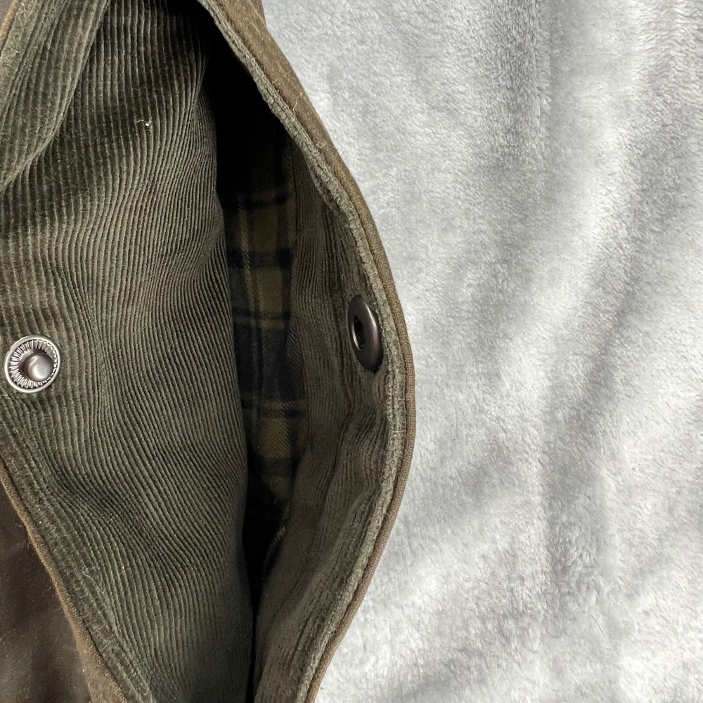Flint and Tinder Hudson Jacket XL Olive Waxed Cotton British Millerain Tekwax - Picture 5 of 11